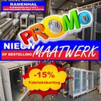 Maatwerk pvc deuren, ramen, schuiframen 15% Fabriekskorting