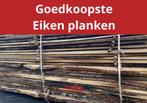 Eiken Boomkant Déclassé planken, Doe-het-zelf en Bouw, Hout en Planken, Nieuw, Plank, Ophalen of Verzenden, Minder dan 25 mm