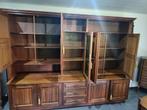 Wandkast met tafel en kastjes, Ophalen, Gebruikt, Eikenhout