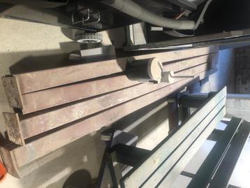 dikke stalen carport palen, Tuin en Terras, Overkappingen, Ophalen, Gebruikt, Carport