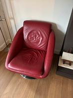 1-persoonszetel - pivoterende zetel, Huis en Inrichting, Ophalen, Gebruikt, 100 tot 125 cm, Leer