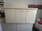 Badkamerkast met dubbele lavabo, Ophalen, Gebruikt, 100 tot 150 cm, Minder dan 100 cm