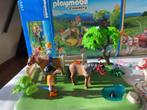 Playmobil country : jardin, campagne , extérieur, chevaux, c, Complete set, Zo goed als nieuw, Ophalen