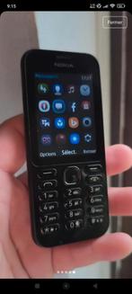 Nokia 222 + oplader, Telecommunicatie, Mobiele telefoons | Nokia, Gebruikt, Zwart, Fysiek toetsenbord, Ophalen of Verzenden