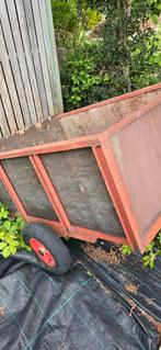 Aanhangwagen voor een zitmaaier of andere doeleinde, Fietsen en Brommers, Ophalen, Zo goed als nieuw, Overige typen, 80 kg of meer