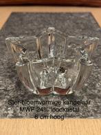 Ster-bloemvormige kandelaar 24% loodkristal WMF, Antiek en Kunst, Antiek | Glaswerk en Kristal, Ophalen