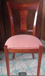 Cherche chaise en merisier, Enlèvement