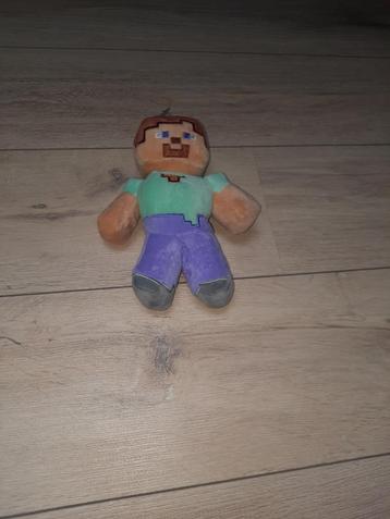 Knuffel Minecraft Steve beschikbaar voor biedingen