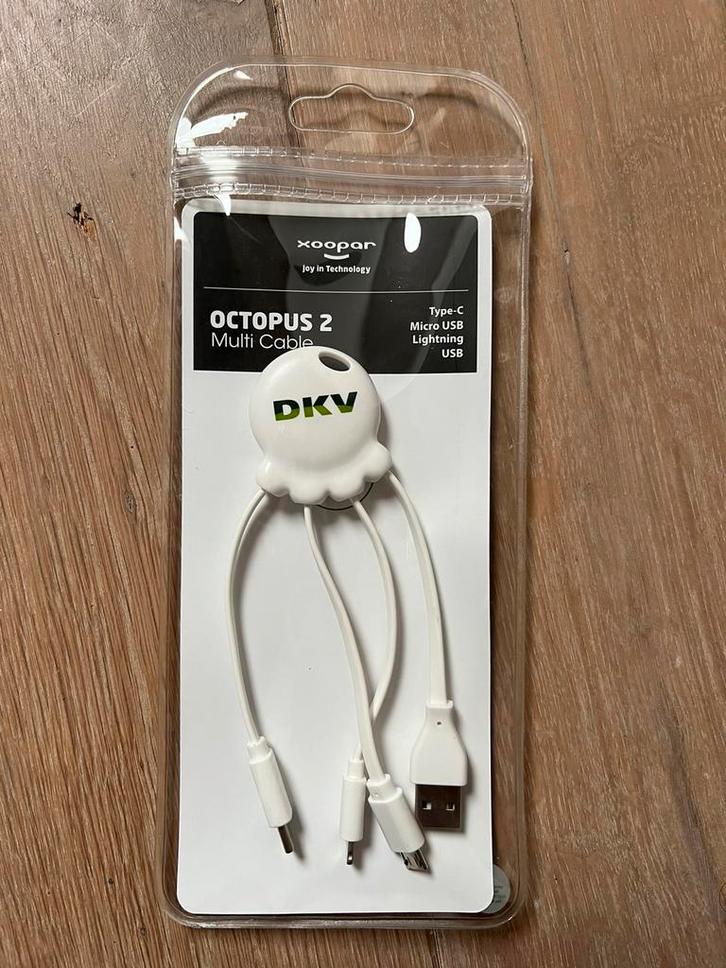 Octopus 2 multi cable van Xoopar, Télécoms, Téléphonie mobile | Accessoires & Pièces, Neuf, Apple iPhone, Fil ou câble, Enlèvement ou Envoi