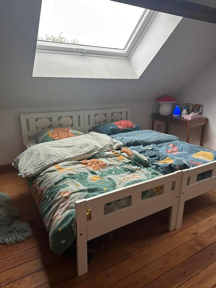 2 ikea kritter kinderbedjes, Maison & Meubles, Chambre à coucher | Lits, Comme neuf, Une personne, 70 cm ou moins, 190 cm ou moins