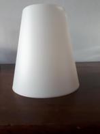 Wit kunststof lampen kapje, Huis en Inrichting, Ophalen, Kunststof, Strak wit kapje, Zo goed als nieuw