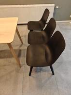 Odger Ikea stoelen (antraciet), Huis en Inrichting, Ophalen, Gebruikt, Grijs, Drie