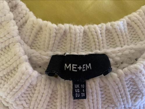 ME+EM 100% katoenen trui, spierwit, Kleding | Dames, Homewear, Zo goed als nieuw, Ophalen of Verzenden