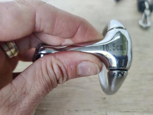 Dubbel gebroken D-trens van 10,5 cm., Dieren en Toebehoren, Paarden en Pony's | Hoofdstellen en Tuigage, Nieuw, Overige soorten