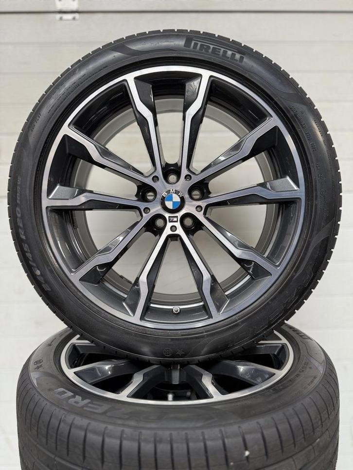 DEMO 20’’ bmw X3 G01  X4 G02 IX3 G08 VELGEN ZOMERBANDEN TPMS, Auto-onderdelen, Banden en Velgen, Banden en Velgen, Zomerbanden