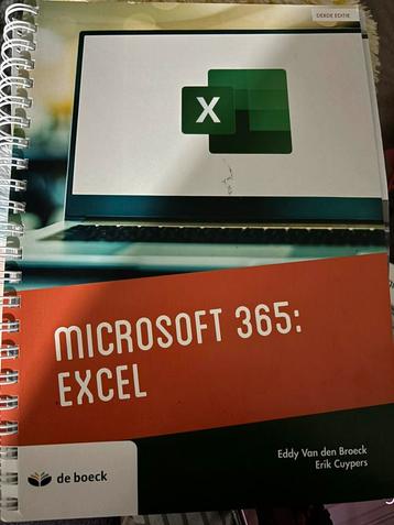 Microsoft 365 excel Eddy van den broeck