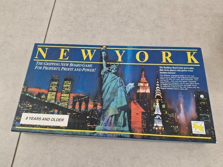 New York bordspel, Hobby en Vrije tijd, Gezelschapsspellen | Bordspellen, Een of twee spelers, Drie of vier spelers, Ophalen of Verzenden