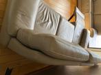 Lederen 3 zit met el. Relax, Huis en Inrichting, Ophalen, Gebruikt, Driepersoons, Leer