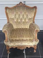fauteuil ancien 1 place, Huis en Inrichting, Fauteuils, Ophalen, Gebruikt, Hout
