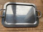 Plateau en acier inoxydable 55x40cm, Enlèvement, Utilisé, Rectangulaire, Métal