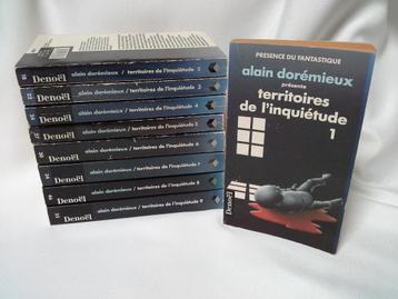 Alain Dorémieux - Territoires de l'inquiétude - Livres 1 à 9 beschikbaar voor biedingen