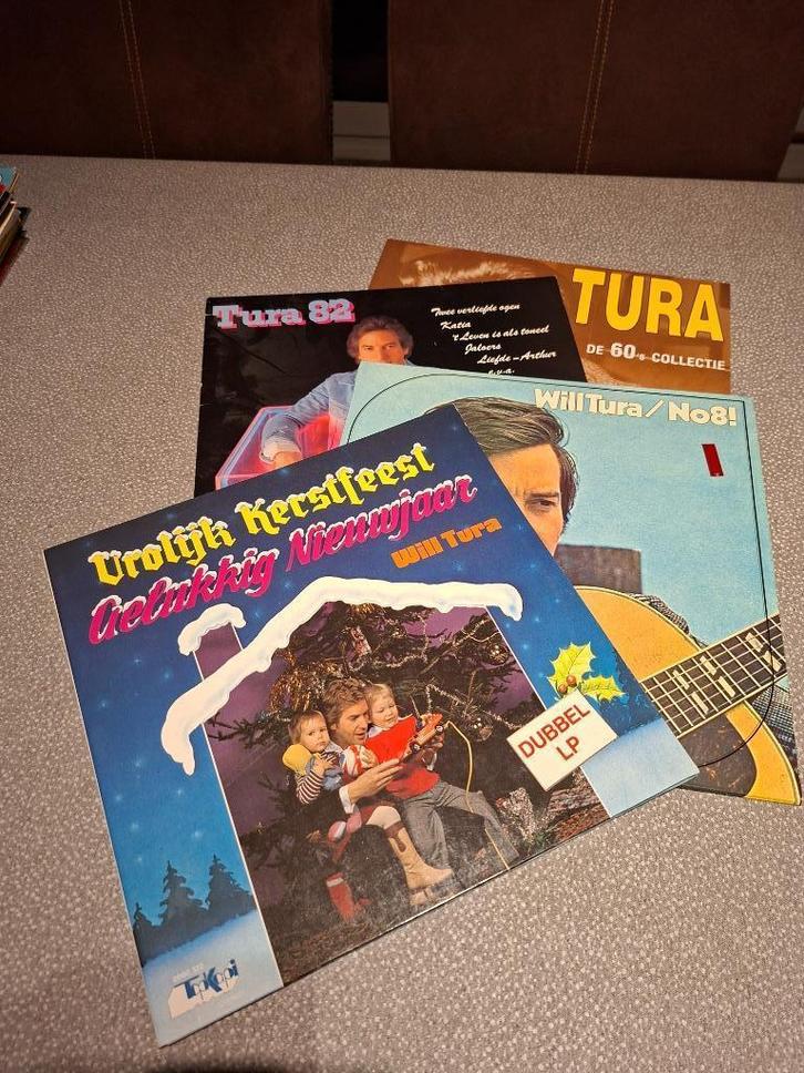 Will Tura 5 LP'S, Cd's en Dvd's, Vinyl | Nederlandstalig, Gebruikt, Overige genres, Overige formaten, Ophalen