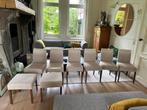 6 chaises + deux tabourets MOBITEC, Huis en Inrichting, Stoelen, Vijf, Zes of meer stoelen, Gebruikt, Moderne, Bruin
