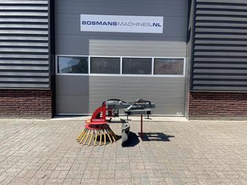 Hemach hydr. onkruidborstel voor shovel / heftruck NIEUW beschikbaar voor biedingen
