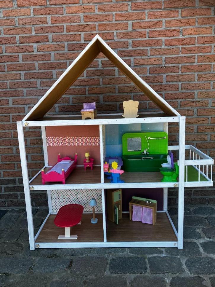 Barbie poppenhuis, Kinderen en Baby's, Speelgoed | Poppenhuizen, Gebruikt, Poppenhuis, Ophalen