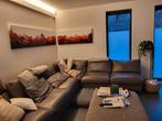 Salon Leder Zithoek, Huis en Inrichting, Ophalen, Moderne stijl /Concept Flemish Tradition, Leer, Zo goed als nieuw