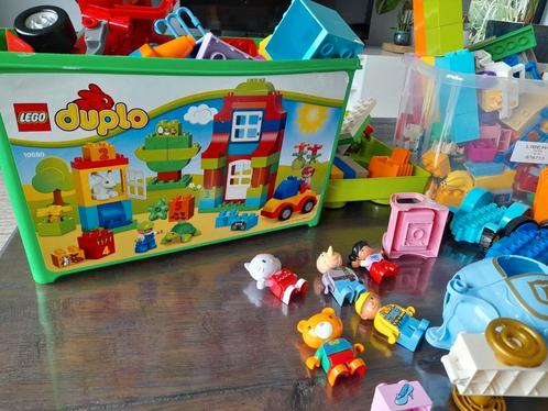 6 dozen duplo met bouwplaat, Kinderen en Baby's, Speelgoed | Bouwstenen, Zo goed als nieuw, Overige merken, Ophalen