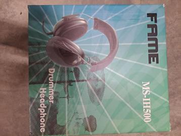 drumstoel + drumkoptelefoon, Musique & Instruments, Instruments | Accessoires, Enlèvement, Neuf, Batterie ou Percussions