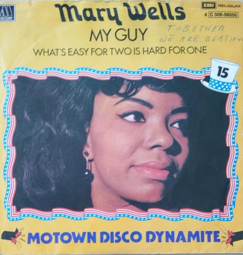 Mary Wells - Mon gars, CD & DVD, Vinyles Singles, Comme neuf, Single, Pop, 7 pouces, Enlèvement ou Envoi