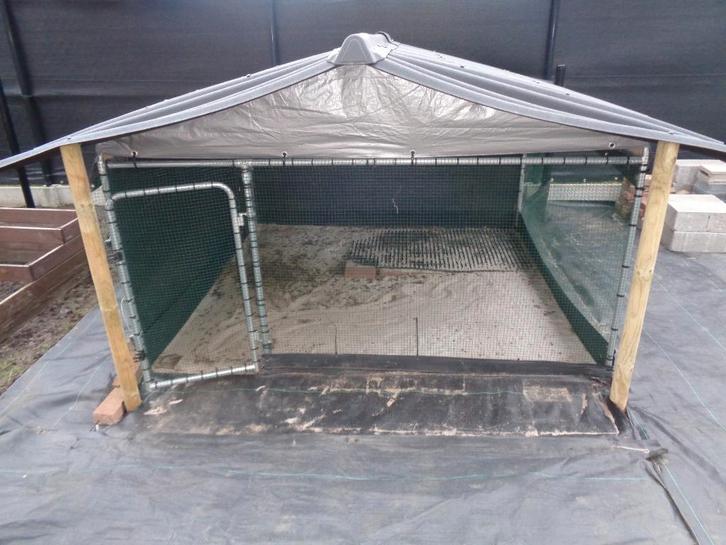 Bench/hok, Tuin en Terras, Overige Tuin en Terras, Zo goed als nieuw, Ophalen