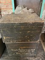 Houten koffer, Ophalen, Zo goed als nieuw