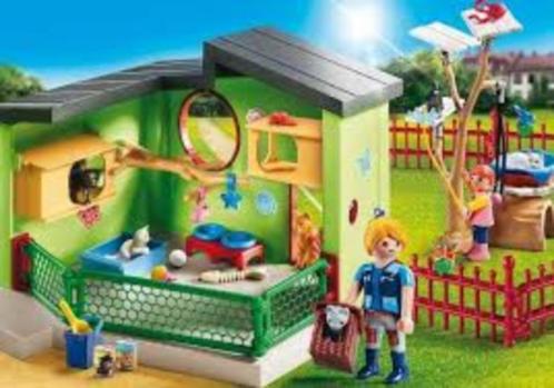 Playmobil City Life kattenverblijf, Kinderen en Baby's, Speelgoed | Playmobil, Gebruikt, Complete set, Ophalen