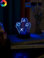 Veilleuse LED 3D Playstation (couleur réglable) - nouvelle !, Maison & Meubles, Lampes | Autre, Playstation, LED, Enlèvement ou Envoi