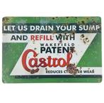 Vintage metaal reclame bord, Verzamelen, Overige Verzamelen, Ophalen of Verzenden, Zo goed als nieuw