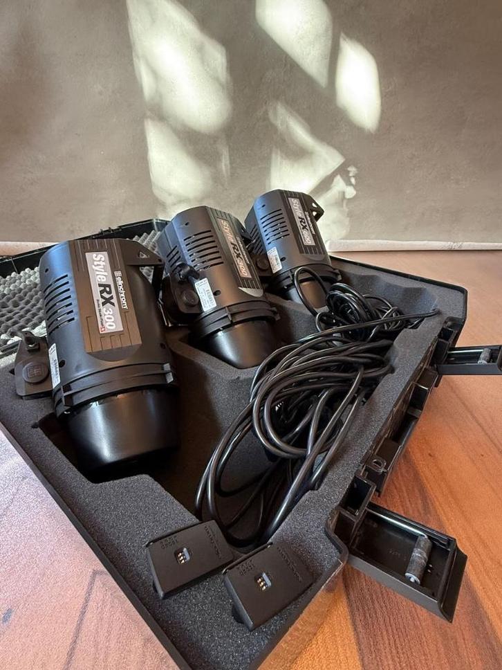 Professionele fotostudio-apparatuur — deel 1/2, Audio, Tv en Foto, Fotografie | Fotostudio en Toebehoren, Gebruikt, Complete fotostudio