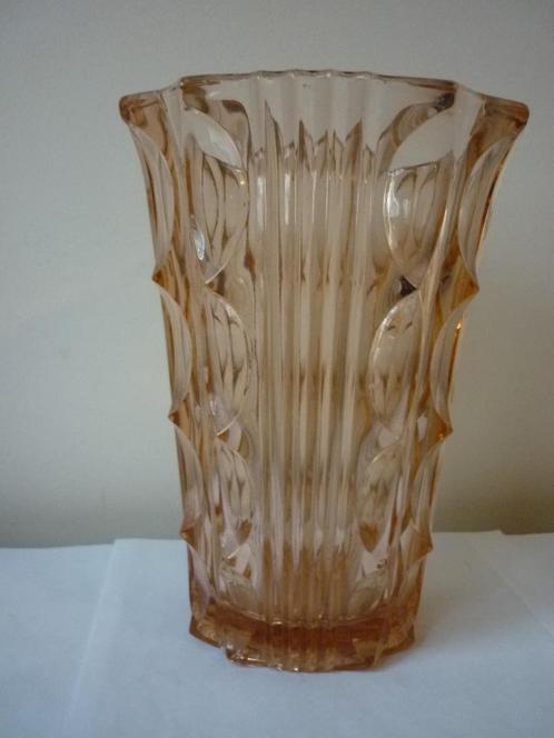 Vase Stolzle - Art déco Tchèque - Bohémien, Antiquités & Art, Antiquités | Verre & Cristal, Enlèvement ou Envoi