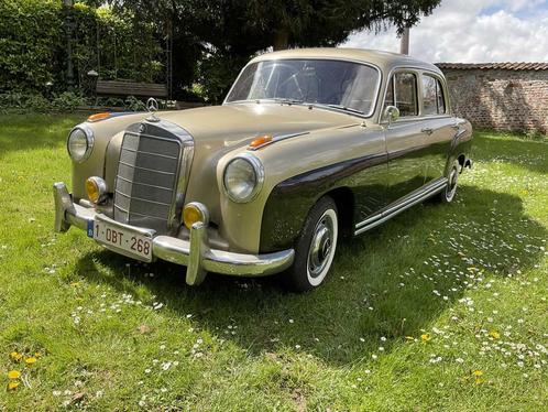 Mercedes-Benz Ponton 220 S - 1959, Auto's, Oldtimers, Bedrijf, Mercedes-Benz, Benzine, Overige carrosserie, 4 deurs, Automaat