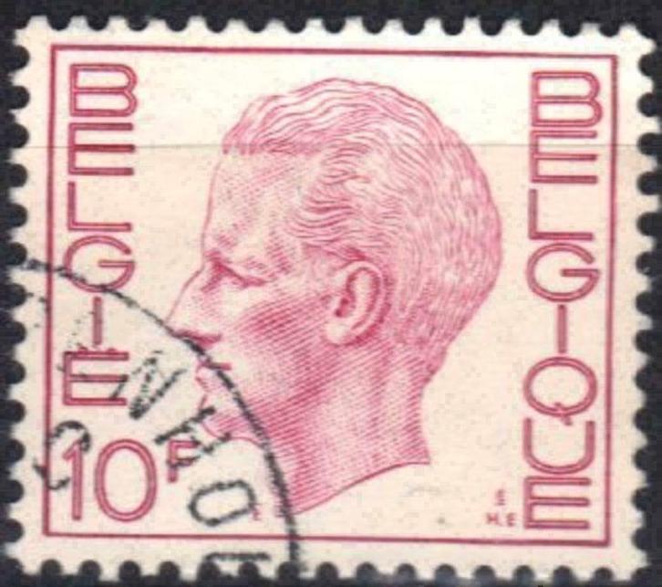 Belgie 1971 - Yvert/OBP 1584 - Koning Boudewijn (ST), Postzegels en Munten, Postzegels | Europa | België, Koninklijk huis, Gestempeld