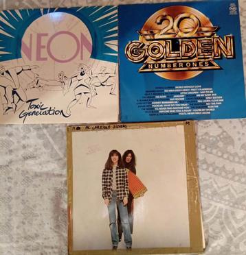7 pop LPs beschikbaar voor biedingen