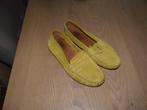 mocassin en daim jaune taille 38, Jaune, Porté, Enlèvement ou Envoi, Espadrilles