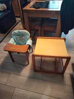 Houten eetstoel voor peuters, Ophalen