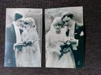 2 vintage huwelijkskaartjes (1927), Verzamelen, Postkaarten | België, Verzenden