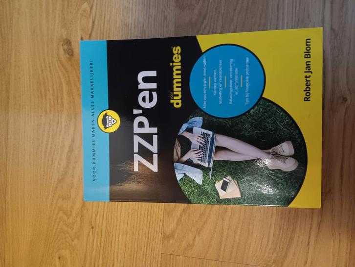Robert Jan Blom - ZZP'en voor Dummies, Boeken, Wetenschap, Nieuw, Ophalen of Verzenden