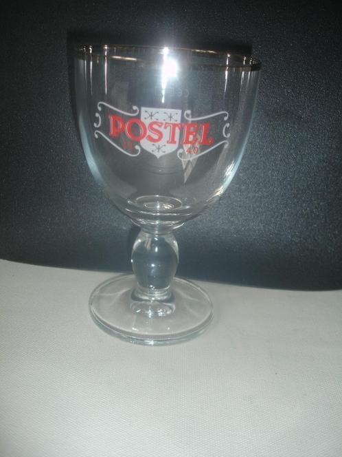 Bierglas Postel, Abdijbier, 33cl., Verzamelen, Biermerken, Zo goed als nieuw, Glas of Glazen, Overige merken, Ophalen of Verzenden