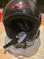 Boxxer roof helm maat m met sena 50s intercom, Motoren, M, Dames, Jethelm, Tweedehands