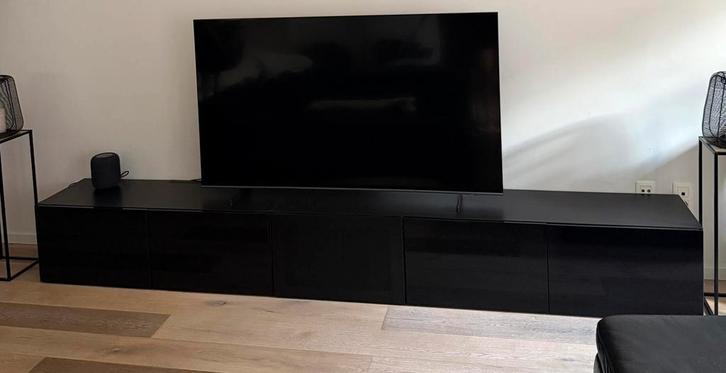 TV kast Ikea Besta 300 x 40 x 38, Huis en Inrichting, Kasten |Televisiemeubels, Zo goed als nieuw, Minder dan 100 cm, Minder dan 50 cm